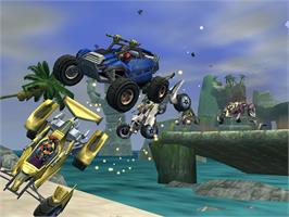 In game image of Jak X on the Sony Playstation 2.