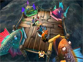In game image of Jim Henson's Muppets Party Cruise on the Sony Playstation 2.