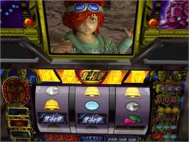In game image of Jissen Pachi-slot Hisshouhou! Hokuto No Ken Special Edition on the Sony Playstation 2.