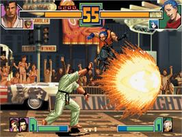 In game image of King Of Fighters 2001, The on the Sony Playstation 2.