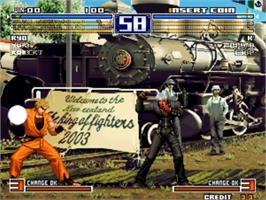 In game image of King Of Fighters 2003, The on the Sony Playstation 2.