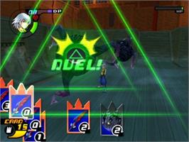 In game image of Kingdom Hearts Re - Chain Of Memories on the Sony Playstation 2.