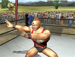 In game image of Kinnikuman - Muscle Grand Prix 2 - Tokumori on the Sony Playstation 2.