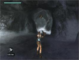 In game image of Lara Croft Tomb Raider - Anniversary on the Sony Playstation 2.