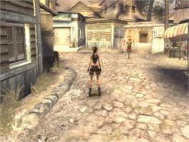 In game image of Lara Croft Tomb Raider - Legend on the Sony Playstation 2.