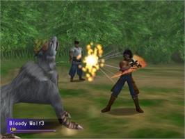 In game image of Legaia 2 - Duel Saga on the Sony Playstation 2.