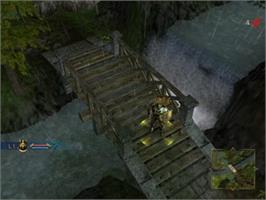 In game image of Legion - The Legend Of Excalibur on the Sony Playstation 2.