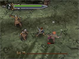 In game image of Lord of the Rings - Aragorn's Quest on the Sony Playstation 2.