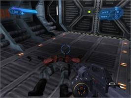 In game image of Mace Griffin - Bounty Hunter on the Sony Playstation 2.