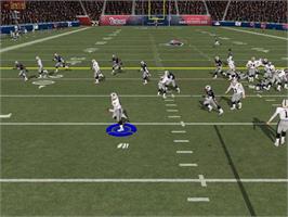 In game image of Madden Nfl 2003 on the Sony Playstation 2.