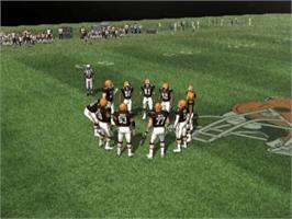 In game image of Madden Nfl 2005 on the Sony Playstation 2.