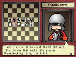 In game image of Master Chess on the Sony Playstation 2.