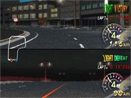 In game image of Maxxed Out Racing Nitro on the Sony Playstation 2.