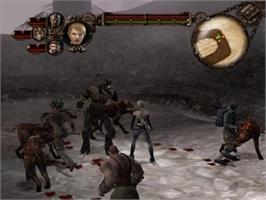 In game image of Mcfarlane's Evil Prophecy on the Sony Playstation 2.
