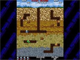 In game image of Namco Museum on the Sony Playstation 2.
