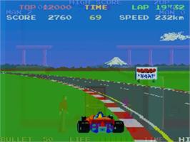 In game image of Namco Museum 50th Anniversary on the Sony Playstation 2.