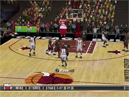 In game image of Nba 2k11 on the Sony Playstation 2.