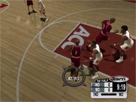 In game image of Ncaa College Basketball 2k3 on the Sony Playstation 2.