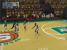In game image of Ncaa Final Four 2001 on the Sony Playstation 2.