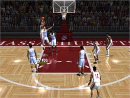 In game image of Ncaa March Madness 2002 on the Sony Playstation 2.