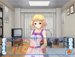 In game image of Nettai Teikiatsu Shoujo on the Sony Playstation 2.
