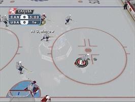 In game image of Nhl 2k6 on the Sony Playstation 2.