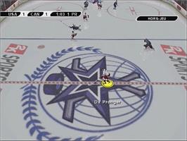 In game image of Nhl 2k7 on the Sony Playstation 2.