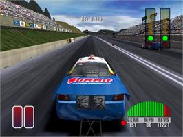 In game image of Nhra Drag Racing - Countdown To The Championship on the Sony Playstation 2.