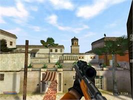 In game image of No One Lives Forever on the Sony Playstation 2.