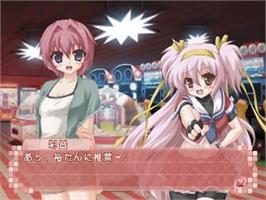 In game image of Nogizaka Haruka No Himitsu - Cosplay Hajimemashita on the Sony Playstation 2.
