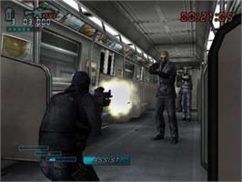 In game image of Operation Win Back 2 - Project Poseidon on the Sony Playstation 2.