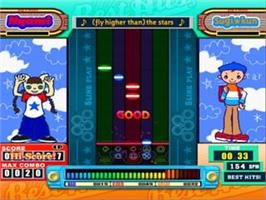 In game image of Pop'n Music Best Hits! on the Sony Playstation 2.