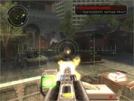 In game image of Project - Snowblind on the Sony Playstation 2.