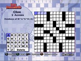 In game image of Puzzle Challenge - Crosswords And More ! on the Sony Playstation 2.
