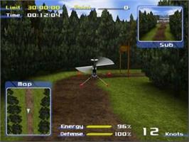 In game image of RC Sports - Copter Challenge on the Sony Playstation 2.