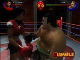 In game image of Ready 2 Rumble Boxing Round 2 on the Sony Playstation 2.
