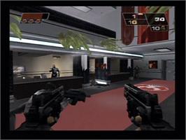 In game image of Red Faction 2 on the Sony Playstation 2.