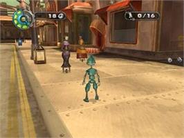 In game image of Robots on the Sony Playstation 2.