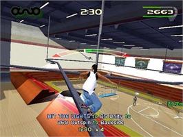 In game image of Rolling on the Sony Playstation 2.