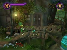In game image of Scooby-doo! And The Spooky Swamp on the Sony Playstation 2.