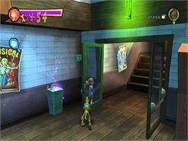 In game image of Scooby-doo! Mystery Mayhem on the Sony Playstation 2.