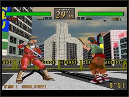 In game image of Sega Ages 2500 Series Vol. 24 - Last Bronx - Tokyo Bangaichi on the Sony Playstation 2.