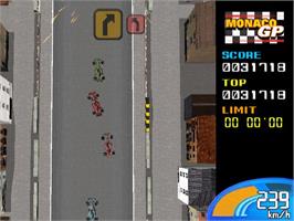 In game image of Sega Ages 2500 Series Vol. 2 - Monaco GP on the Sony Playstation 2.