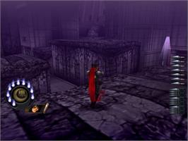 In game image of Shinobi on the Sony Playstation 2.