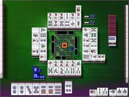 In game image of Simple 2000 Honkaku Shikou Series Vol. 4 - The Mahjong on the Sony Playstation 2.