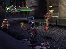 In game image of Spawn Armageddon on the Sony Playstation 2.
