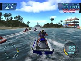 In game image of Splashdown 2 - Rides Gone Wild on the Sony Playstation 2.
