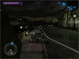 In game image of Spy Hunter: Nowhere to Run on the Sony Playstation 2.