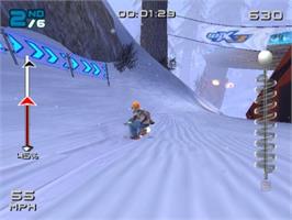 In game image of Ssx 3 on the Sony Playstation 2.