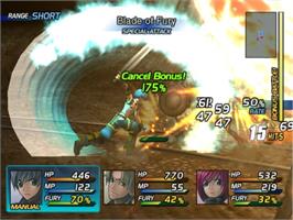 In game image of Star Ocean - Till The End Of Time on the Sony Playstation 2.